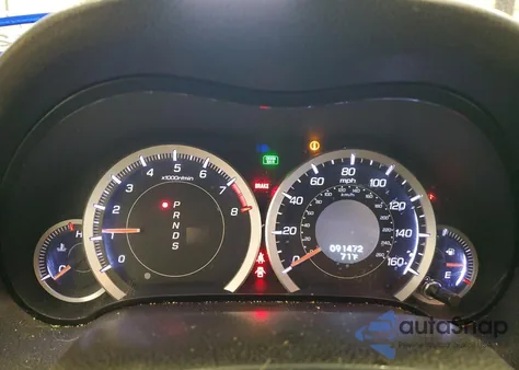 2012 Acura Tsx 2.4 z USA, uszkodzony, nr VIN JH4CU2F4XCC025531